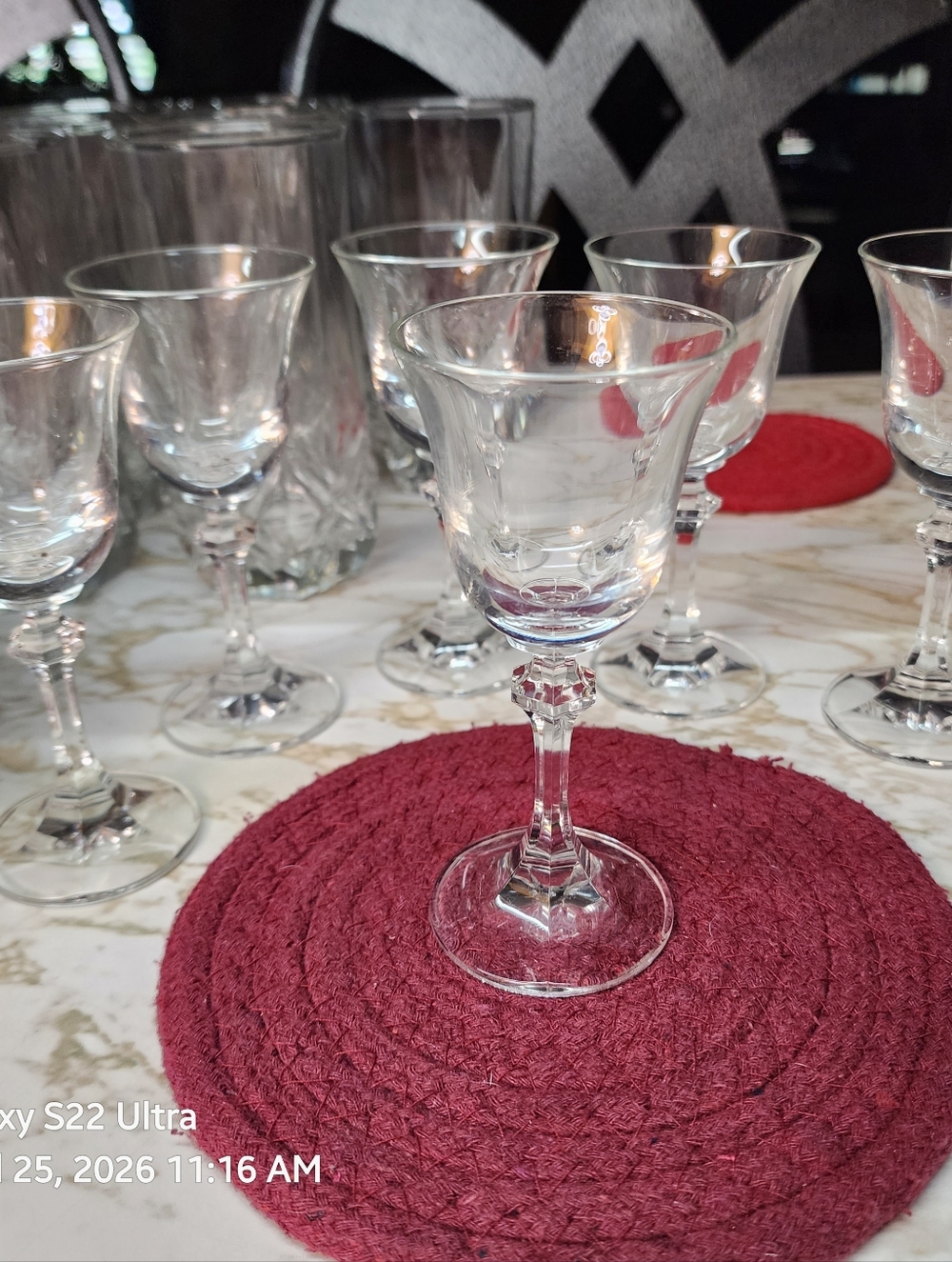 Bavarian Crystal Shot glasses